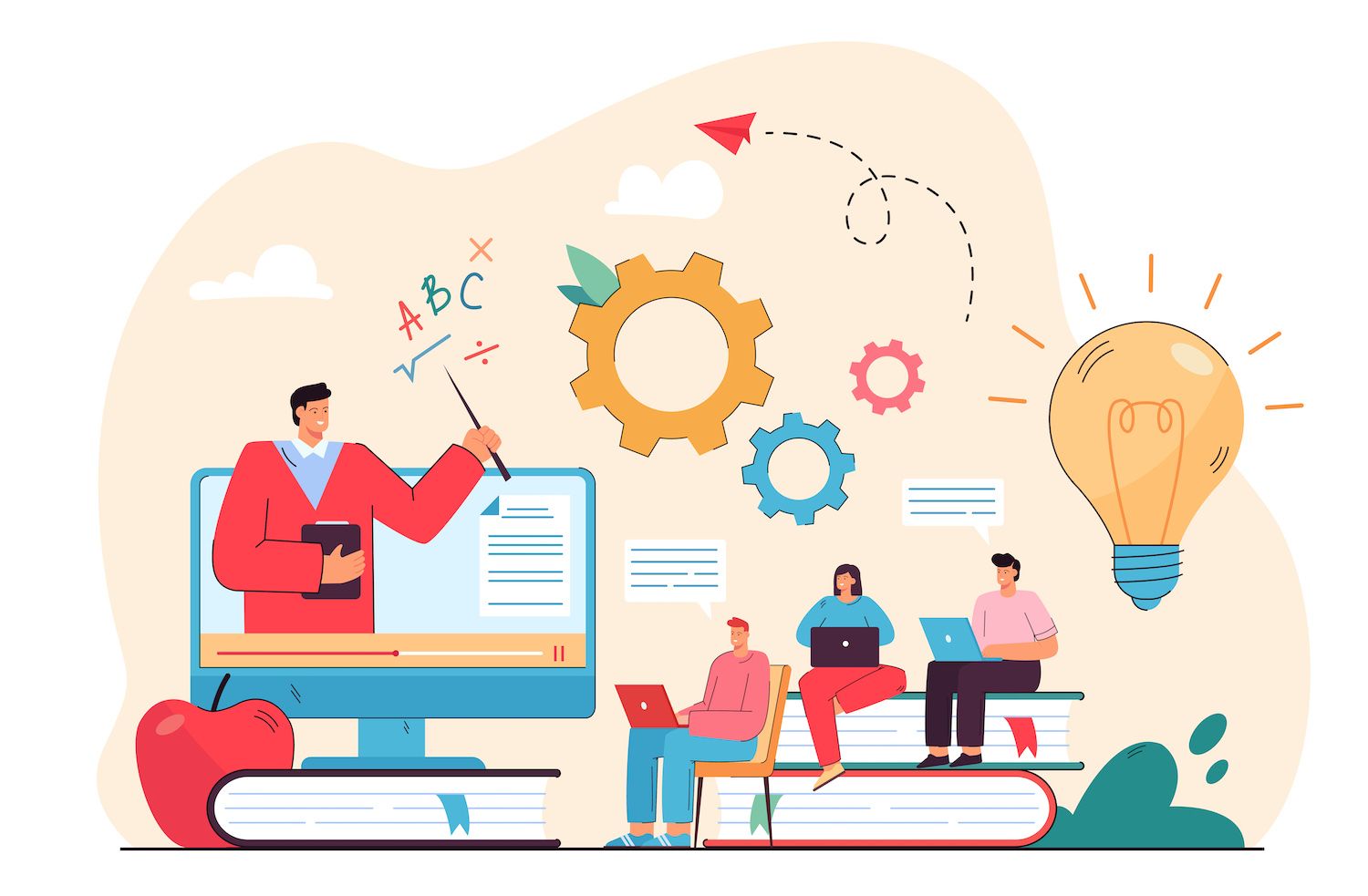 Leo Laporte and guests in the TWiT studio